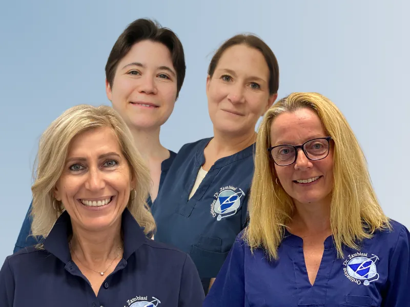 Gruppenfoto, Team von Dr. Markus Zambiasi in Zistersdorf
